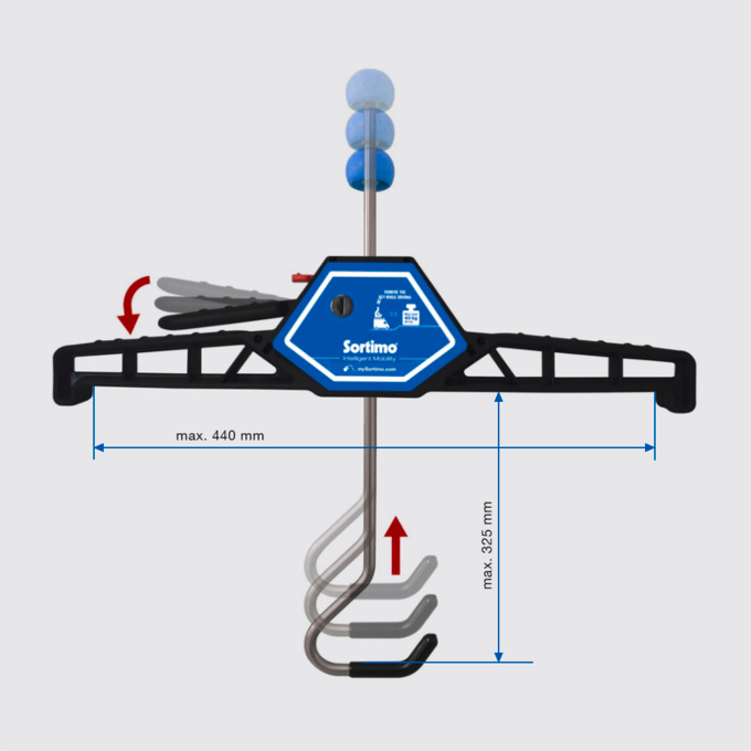 Ladder clamp, VPE 2 pieces