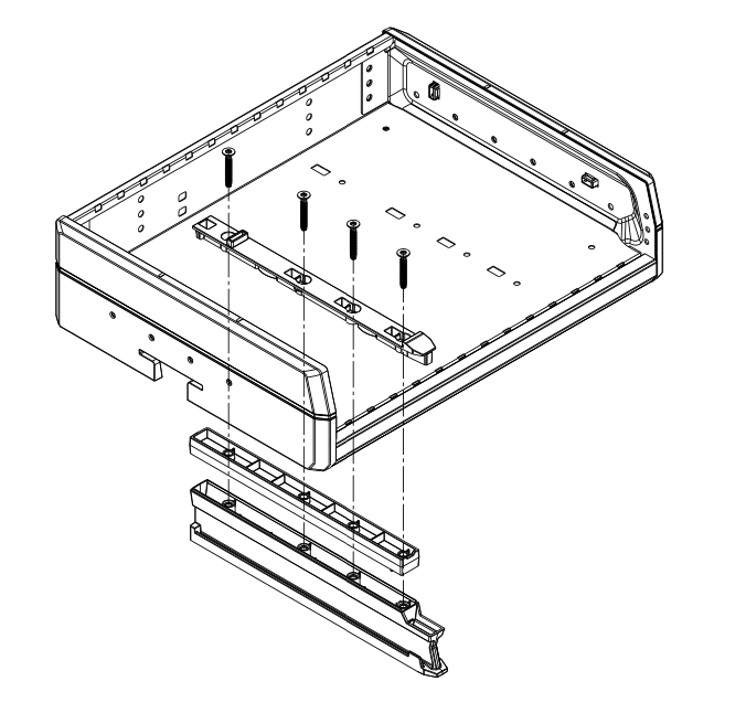 Shelf Adaptor AZSU 04-0 solo SR5